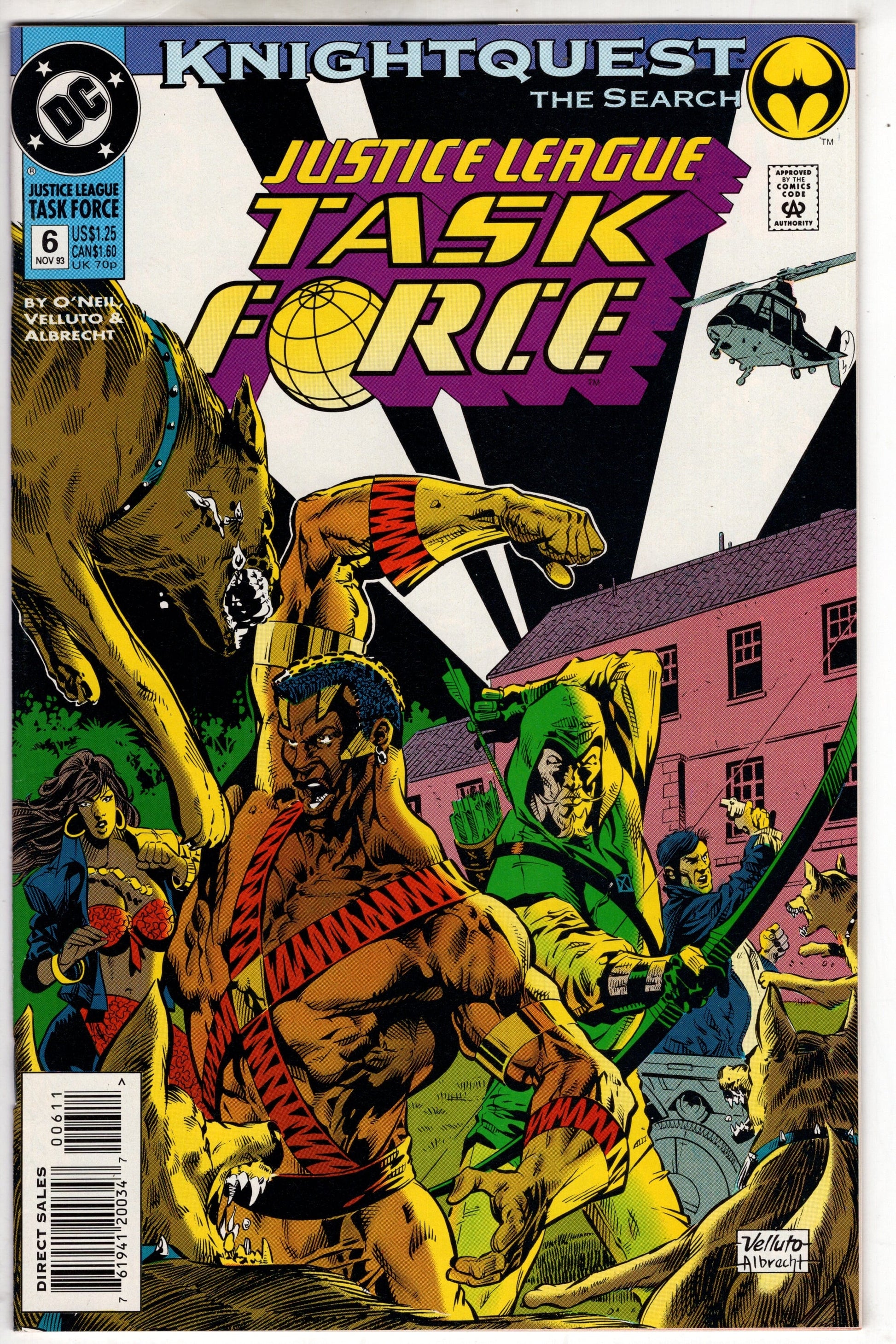 DC COMICS COMIC BOOK Justice League Task Force (1993 series) #6