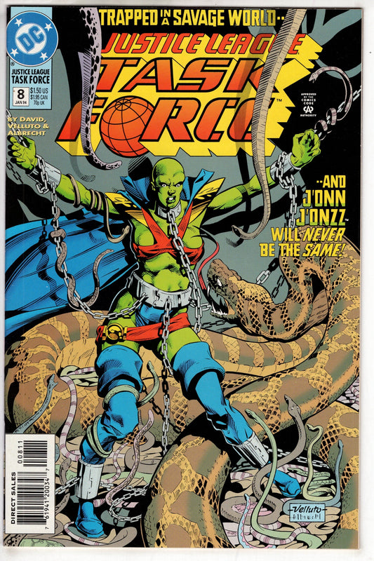 DC COMICS COMIC BOOK Justice League Task Force (1993 series) #8