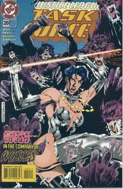 DC Comics COMIC BOOK Justice League Task Force #20 (VF/NM)
