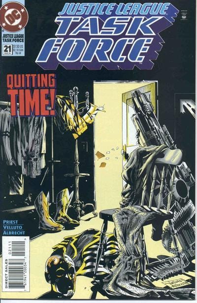 DC Comics COMIC BOOK Justice League Task Force #21 (VF/NM)