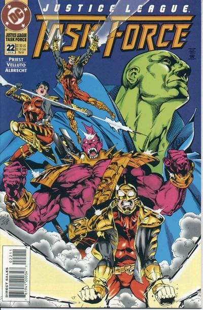 DC Comics COMIC BOOK Justice League Task Force #22 (VF/NM)