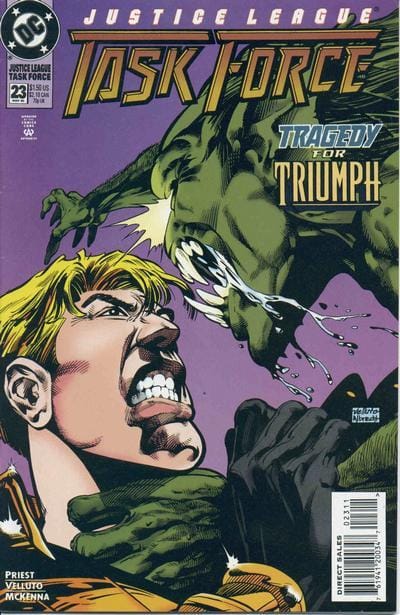 DC Comics COMIC BOOK Justice League Task Force #23 (VF/NM)