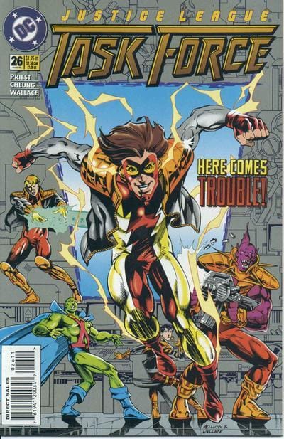DC Comics COMIC BOOK Justice League Task Force #26 (VF/NM)