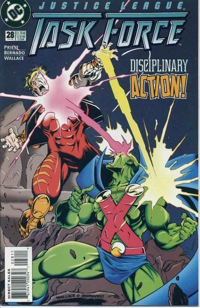 DC Comics COMIC BOOK Justice League Task Force #28 (VF/NM)