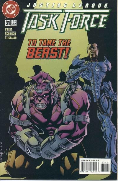 DC Comics COMIC BOOK Justice League Task Force #31 (VF/NM)