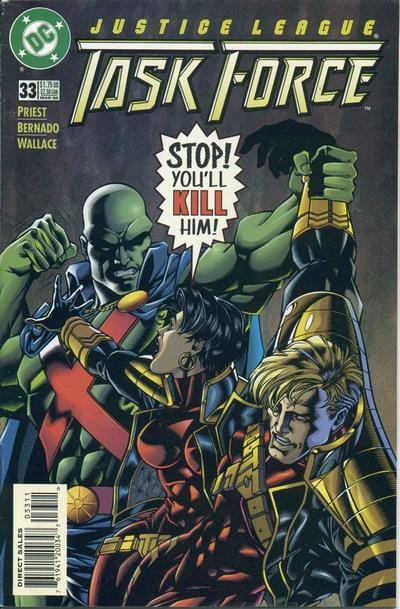 DC Comics COMIC BOOK Justice League Task Force #33 (VF/NM)