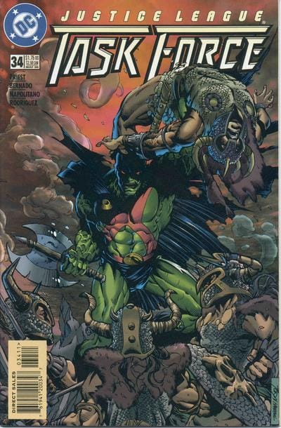 DC Comics COMIC BOOK Justice League Task Force #34 (VF/NM)