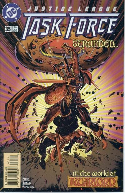 DC Comics COMIC BOOK Justice League Task Force #35 (VF/NM)
