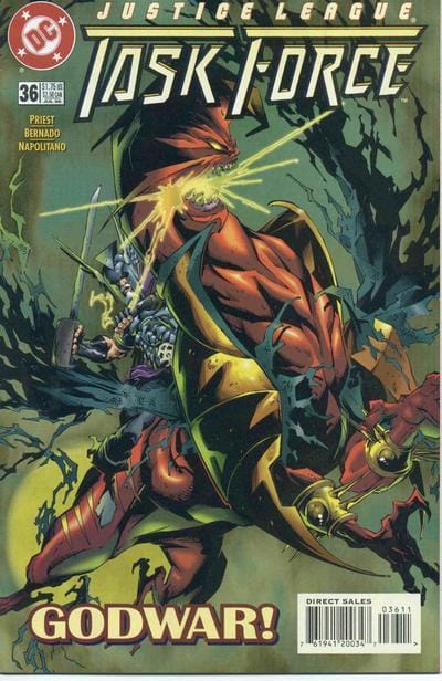 DC Comics COMIC BOOK Justice League Task Force #36 (VF/NM)