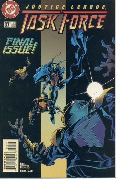 DC Comics COMIC BOOK Justice League Task Force #37 (VF/NM)