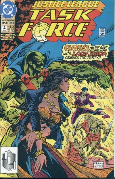 DC Comics COMIC BOOK Justice League Task Force #4 (VF/NM)