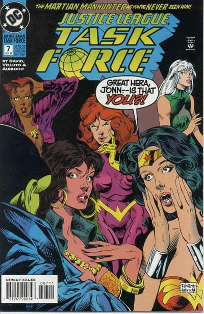 DC Comics COMIC BOOK Justice League Task Force #7 (VF/NM)