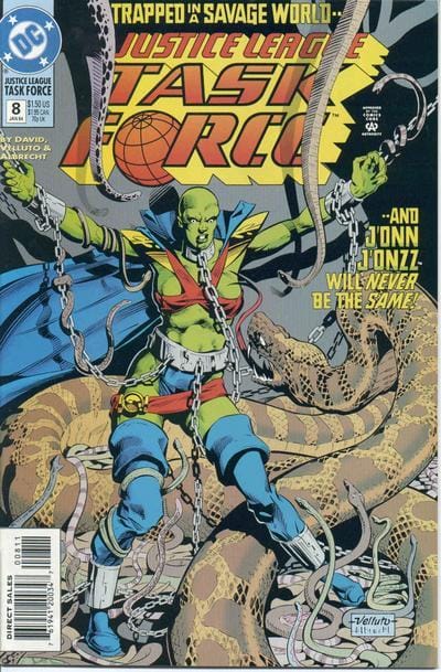 DC Comics COMIC BOOK Justice League Task Force #8 (VF/NM)