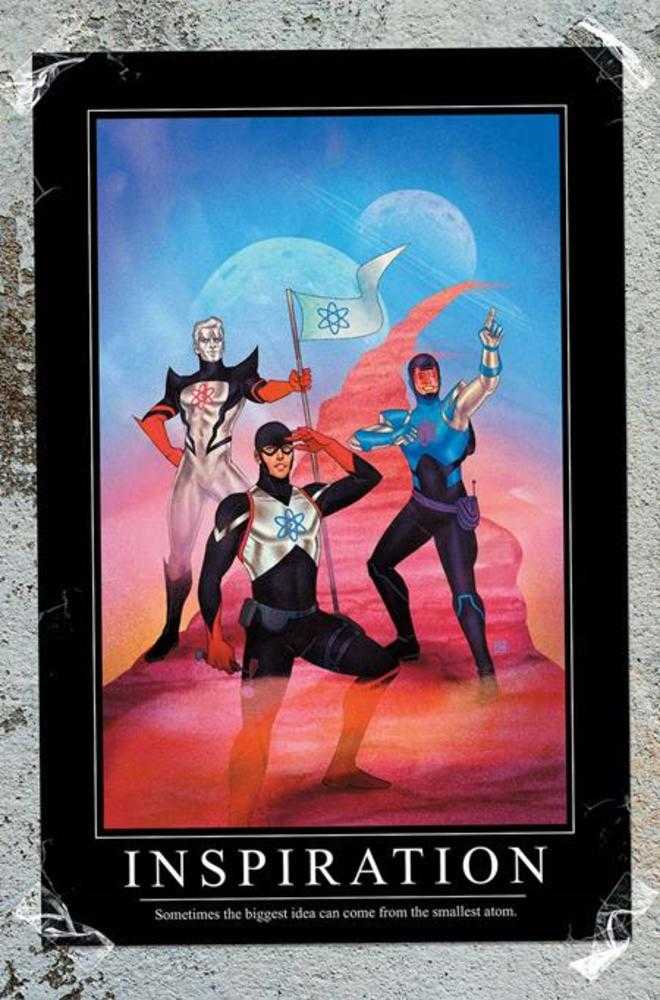 DC Comics COMIC BOOK Justice League The Atom Project #1 (Of 6) Cover E 1 in 25 Kevin Wada Card Stock Variant