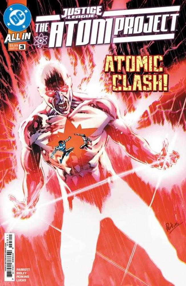 DC Comics COMIC BOOK Justice League The Atom Project #3 (Of 6) Cover A Mike Perkins