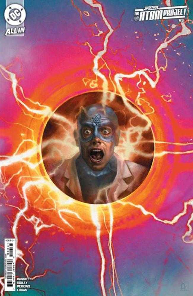 DC Comics COMIC BOOK Justice League The Atom Project #3 (Of 6) Cover D 1 in 25 Ariel Colon Card Stock Variant