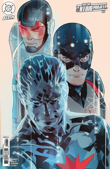 DC Comics COMIC BOOK JUSTICE LEAGUE THE ATOM PROJECT #6 (OF 6) CVR D INC 1:25 OTTO SCHMIDT CARD STOCK VAR