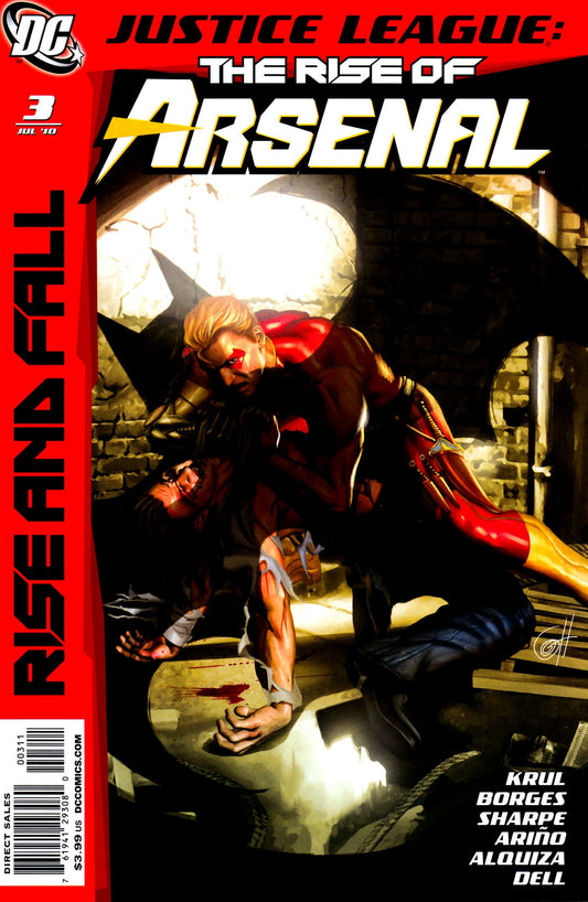 DC Comics COMIC BOOK Justice League: The Rise of Arsenal #3 CVR A DC Comics 2010 VF