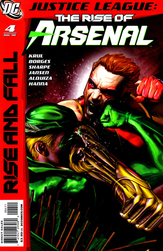 DC Comics COMIC BOOK Justice League: The Rise of Arsenal #4 CVR A DC Comics 2010 VF