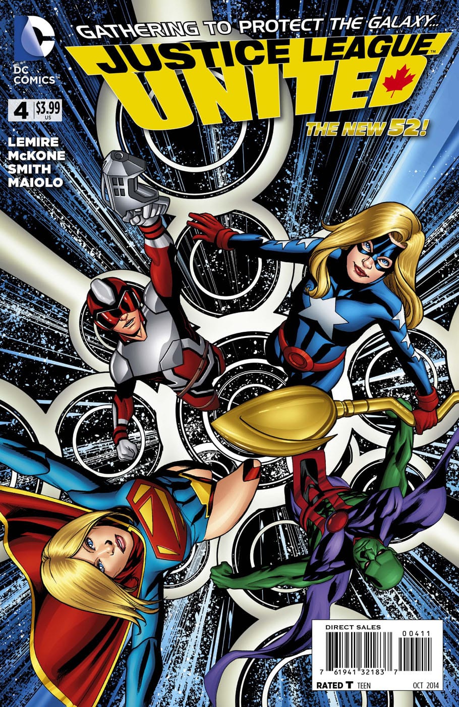 DC Comics COMIC BOOK Justice League United #4 - CVR A (VF)