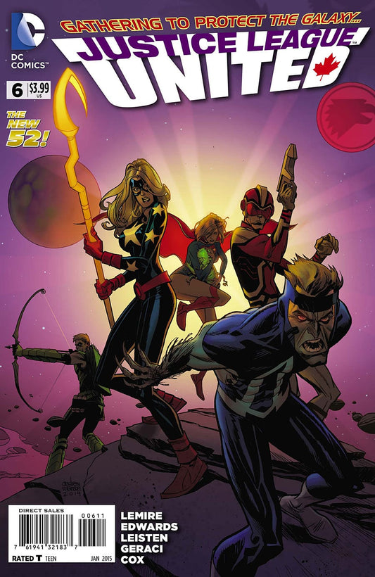DC Comics COMIC BOOK Justice League United #6 - CVR A (VF)