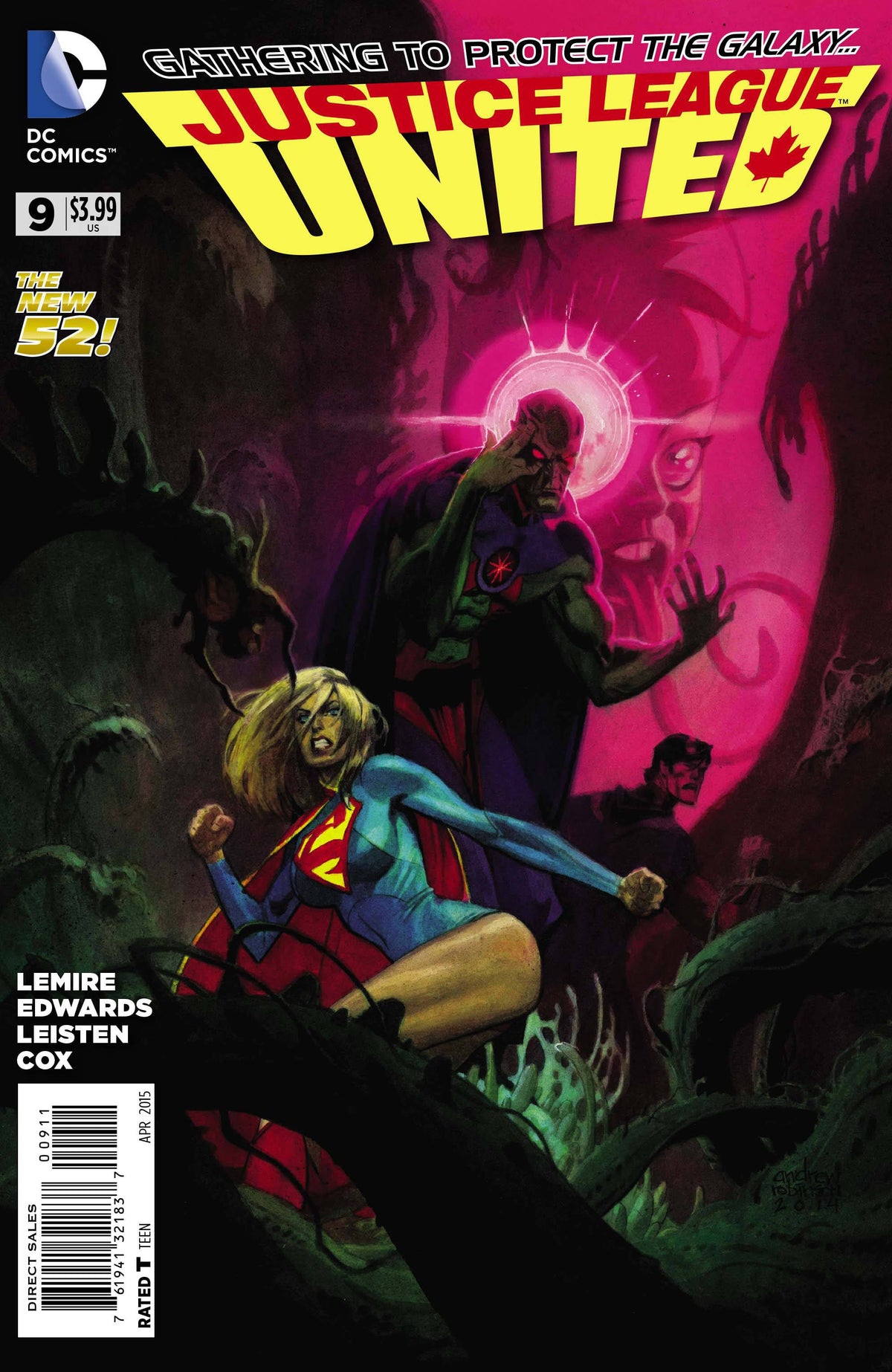 DC Comics COMIC BOOK Justice League United #9 - CVR A (VF)