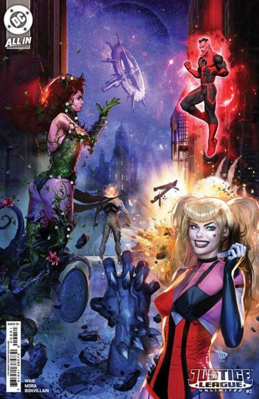 DC Comics COMIC BOOK Justice League Unlimited #2 Cover G 1 in 25 Dave Wilkins Card Stock Variant
