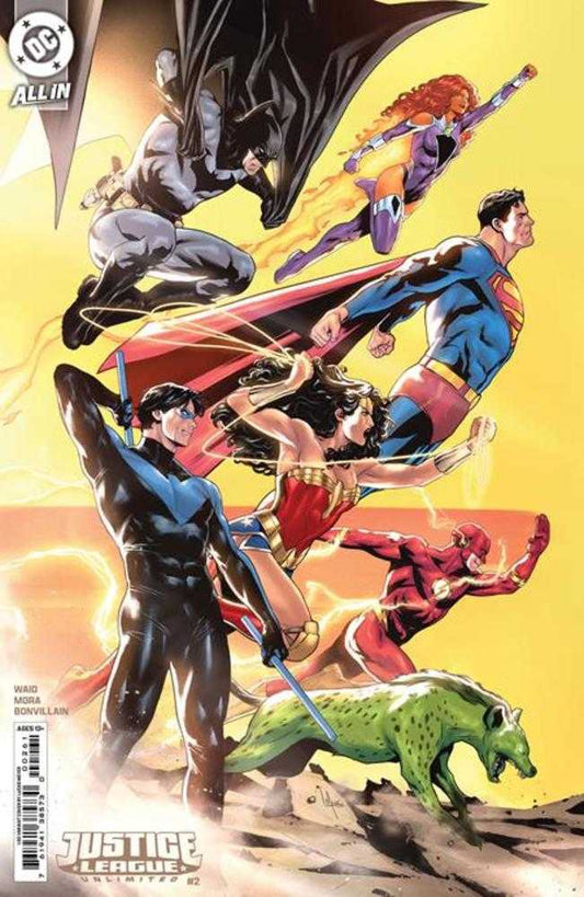 DC Comics COMIC BOOK Justice League Unlimited #2 Cover H 1 in 50 Lucas Meyer Card Stock Variant