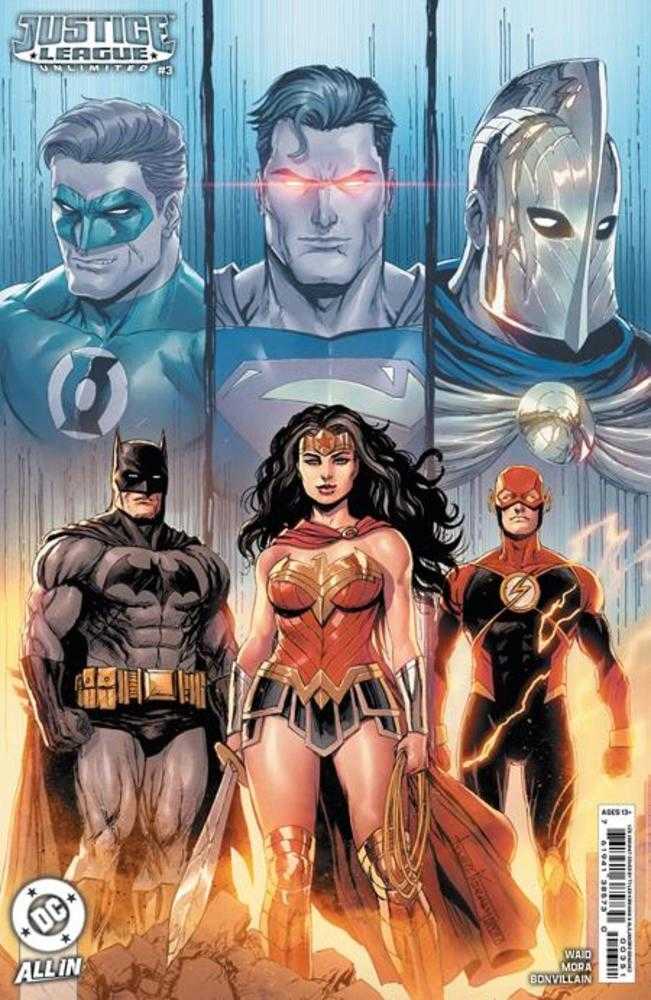 DC Comics COMIC BOOK Justice League Unlimited #3 Cover F 1 in 25 Tyler Kirkham Card Stock Variant