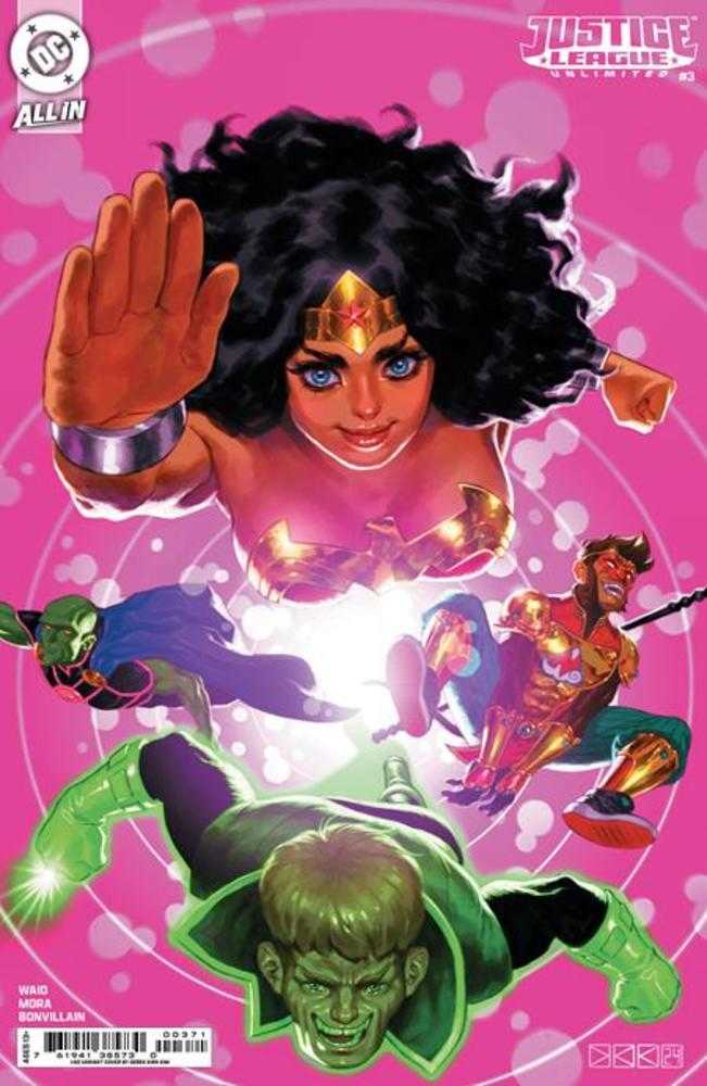 DC Comics COMIC BOOK Justice League Unlimited #3 Cover G 1 in 50 Derek Kirk Kim Card Stock Variant