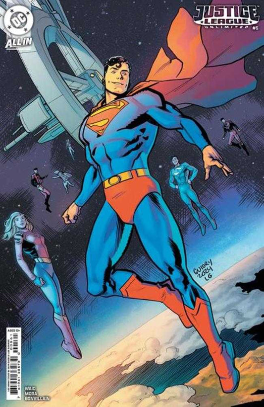 DC Comics COMIC BOOK Justice League Unlimited #5 Cover G 1 in 50 Gavin Guidry Card Stock Variant