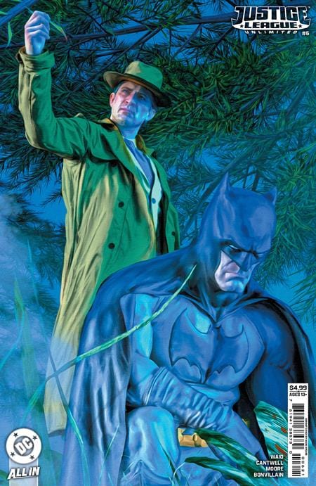 DC COMICS COMIC BOOK JUSTICE LEAGUE UNLIMITED #6 CVR D MARK SPEARS CARD STOCK VAR (WE ARE YESTERDAY)