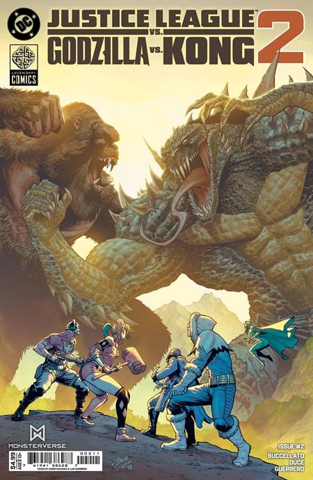 DC Comics COMIC BOOK JUSTICE LEAGUE VS GODZILLA VS KONG 2 #2 (OF 7) CVR A CHRISTIAN DUCE