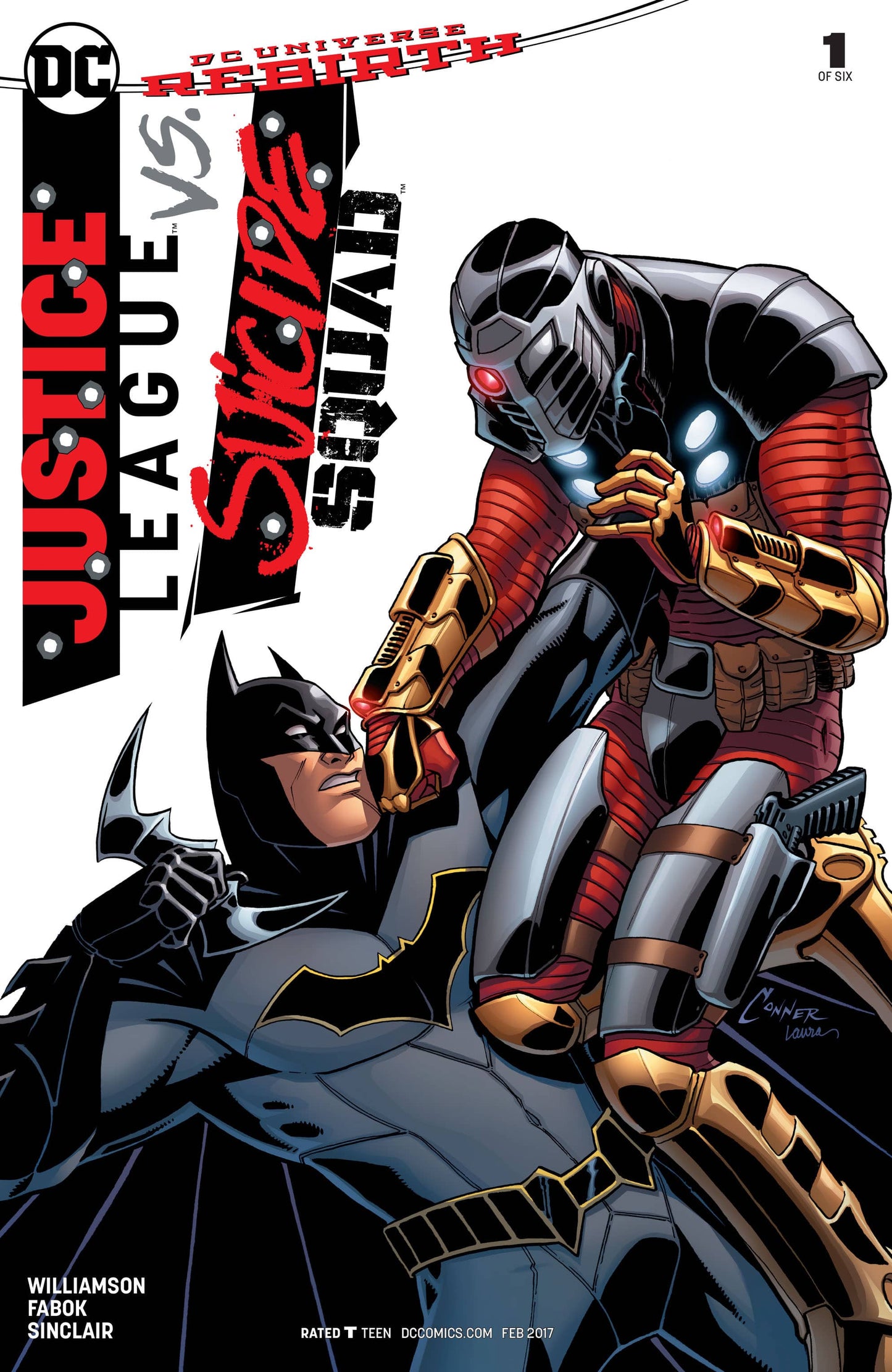 DC Comics COMIC BOOK Justice League vs. Suicide Squad #1 VAR -  (VF/NM)