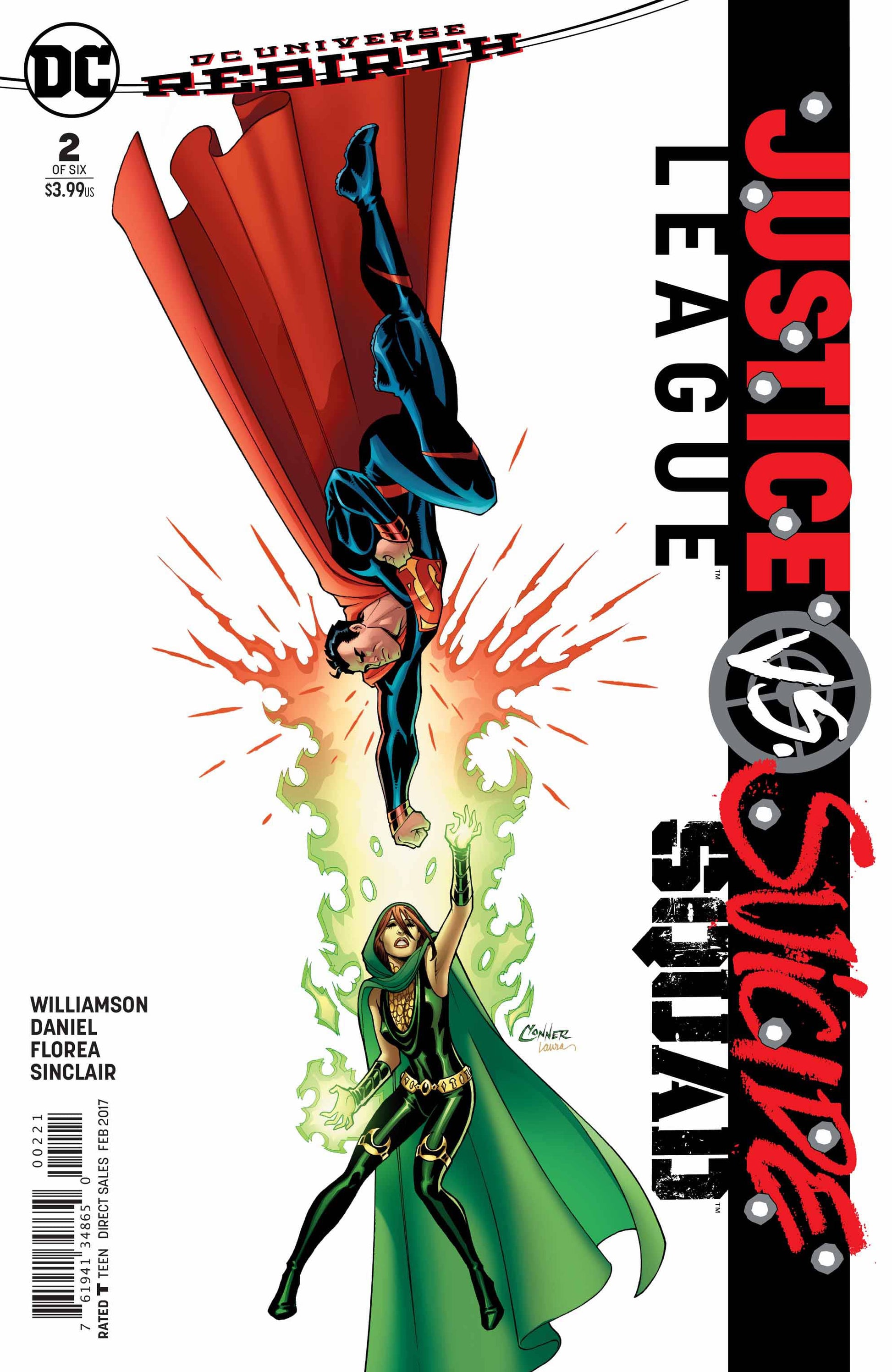 DC Comics COMIC BOOK Justice League vs. Suicide Squad #2 VAR -  (VF/NM)