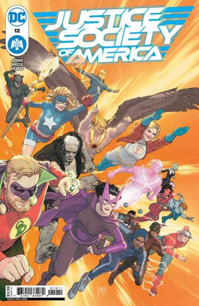 DC Comics COMIC BOOK Justice Society Of America #12 (Of 12) Cover A Mikel Janin