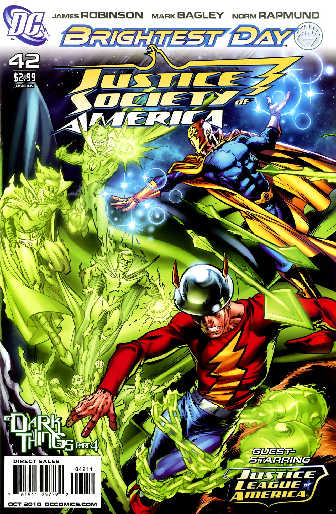 DC Comics COMIC BOOK Justice Society of America #42 - CVR A (VF/NM)