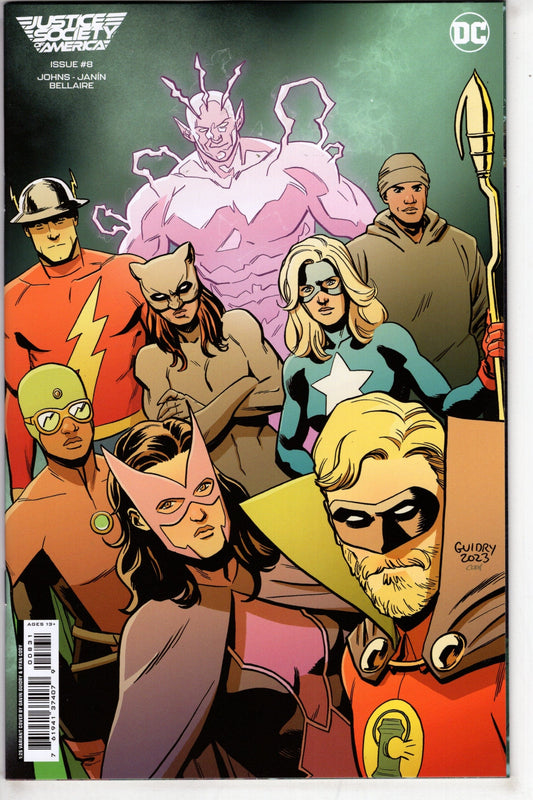 DC COMICS COMIC BOOK JUSTICE SOCIETY OF AMERICA #8 (OF 12) CVR C INC 1:25