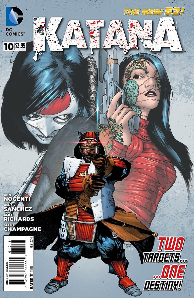DC Comics COMIC BOOK Katana #10 CVR A DC Comics 2013 VF