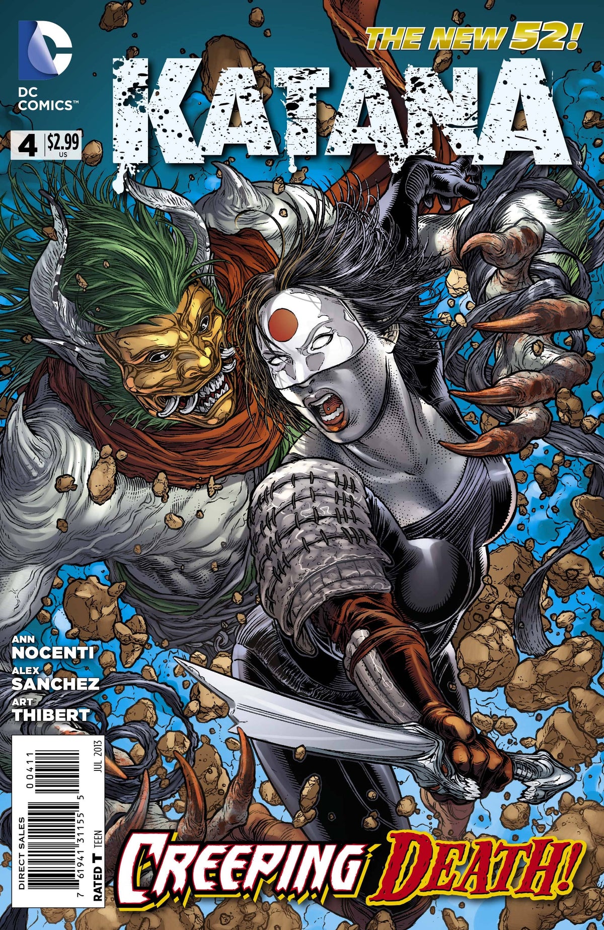 DC Comics COMIC BOOK Katana #4 CVR A DC Comics 2013 VF