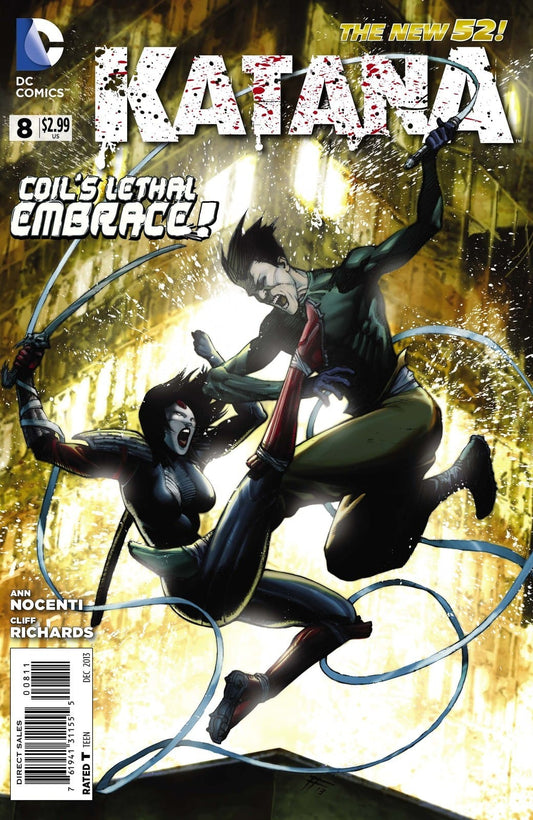 DC Comics COMIC BOOK Katana #8 CVR A DC Comics 2013 VF