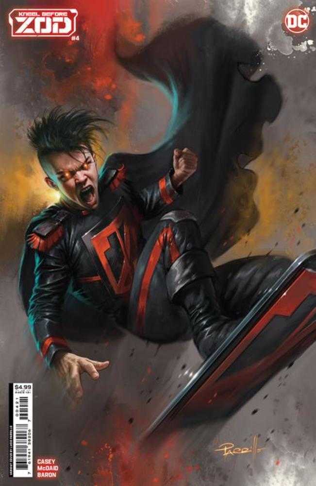 DC Comics COMIC BOOK Kneel Before Zod #4 (Of 12) Cover B Lucio Parrillo Card Stock Variant