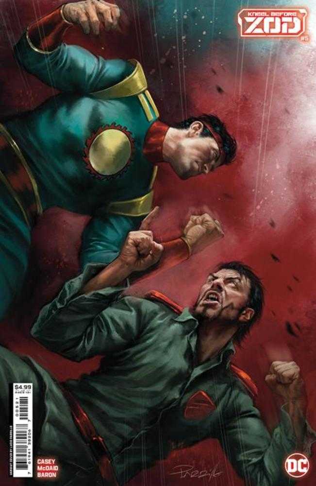 DC Comics COMIC BOOK Kneel Before Zod #5 (Of 12) Cover B Lucio Parrillo Card Stock Variant