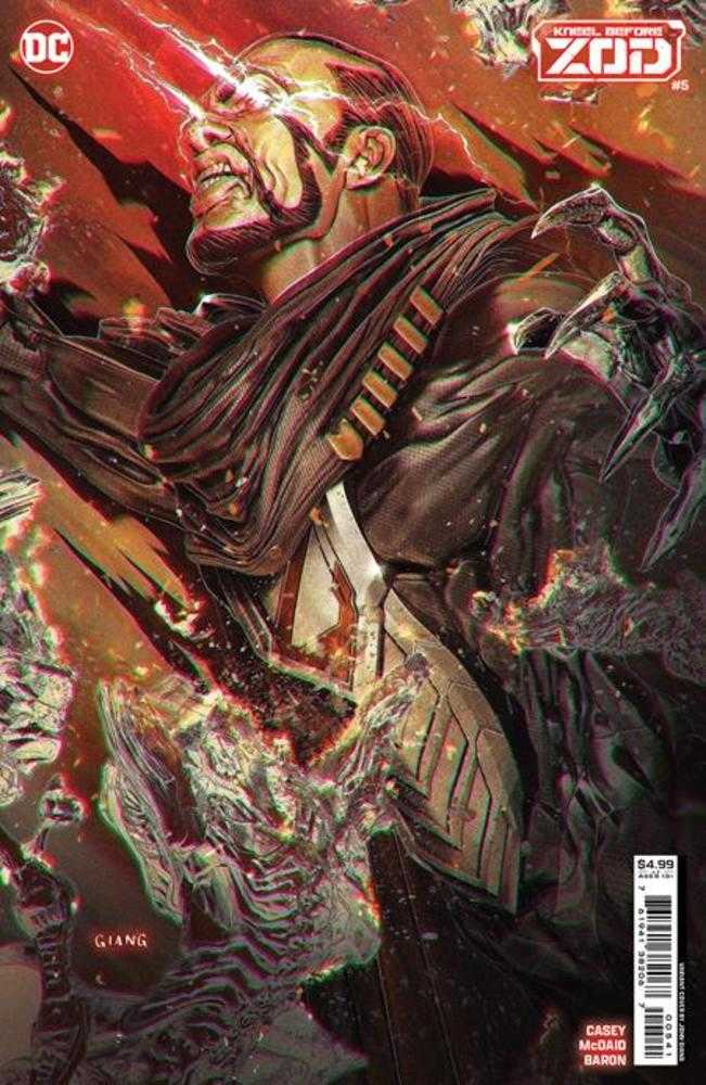 DC Comics COMIC BOOK Kneel Before Zod #5 (Of 12) Cover C John Giang Card Stock Variant
