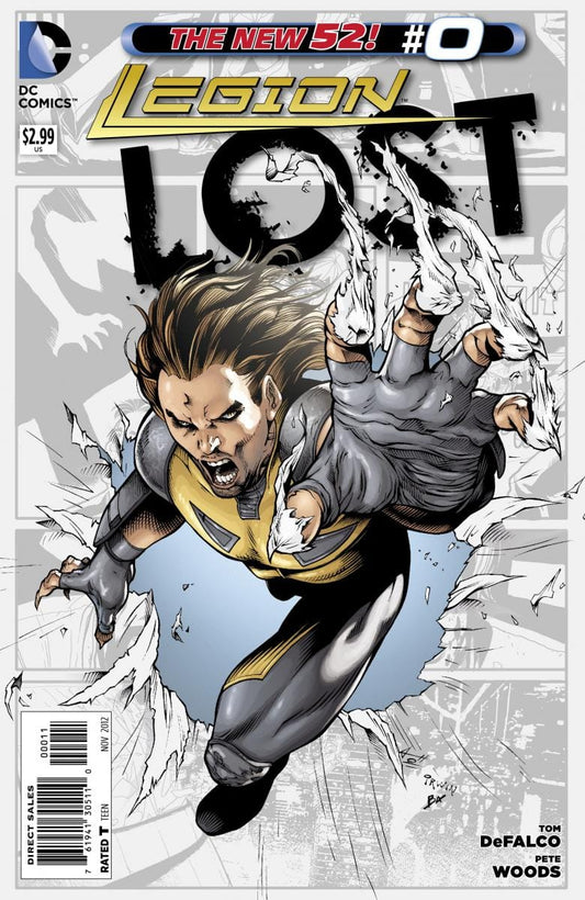 DC Comics COMIC BOOK Legion Lost #0 - CVR A (FN)