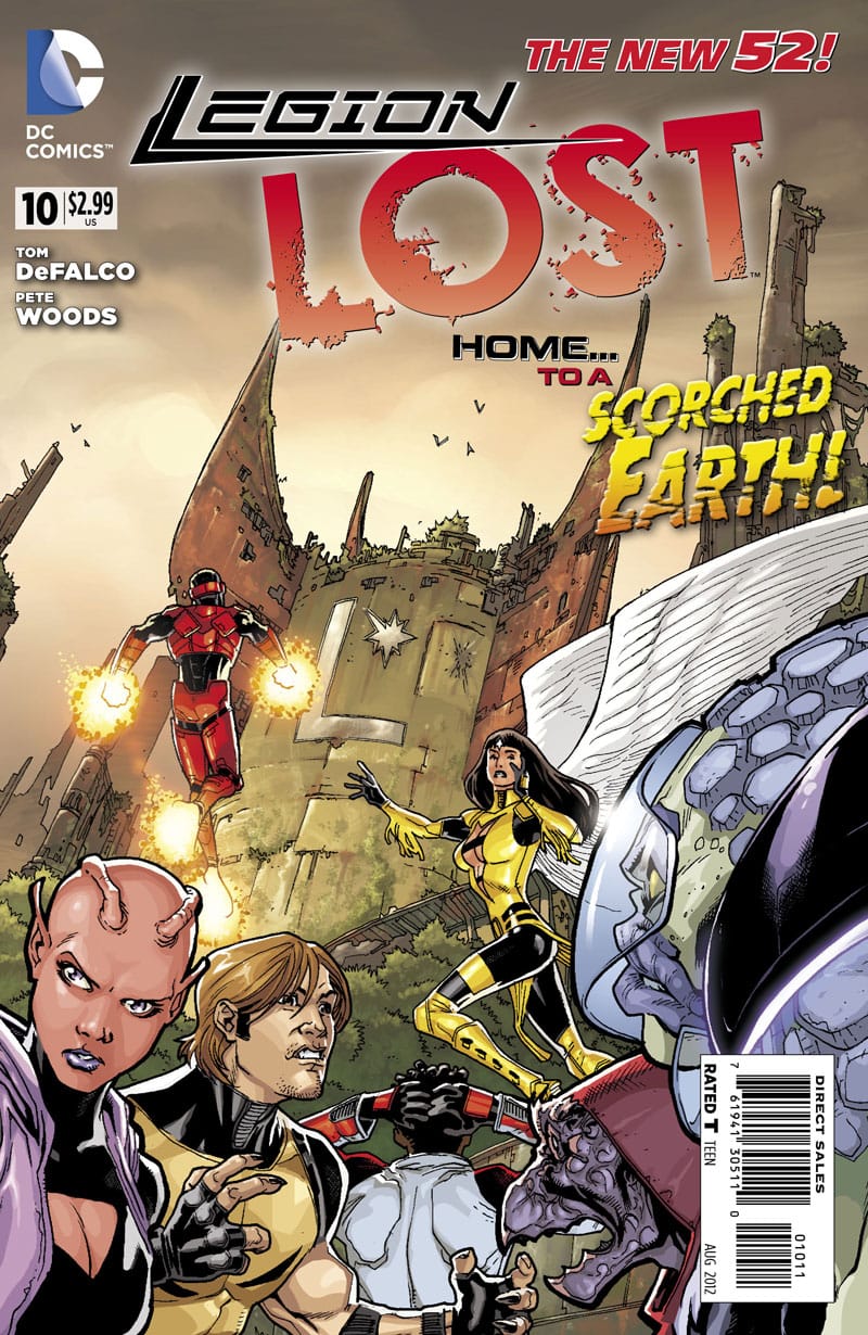 DC Comics COMIC BOOK Legion Lost #10 - CVR A (FN)