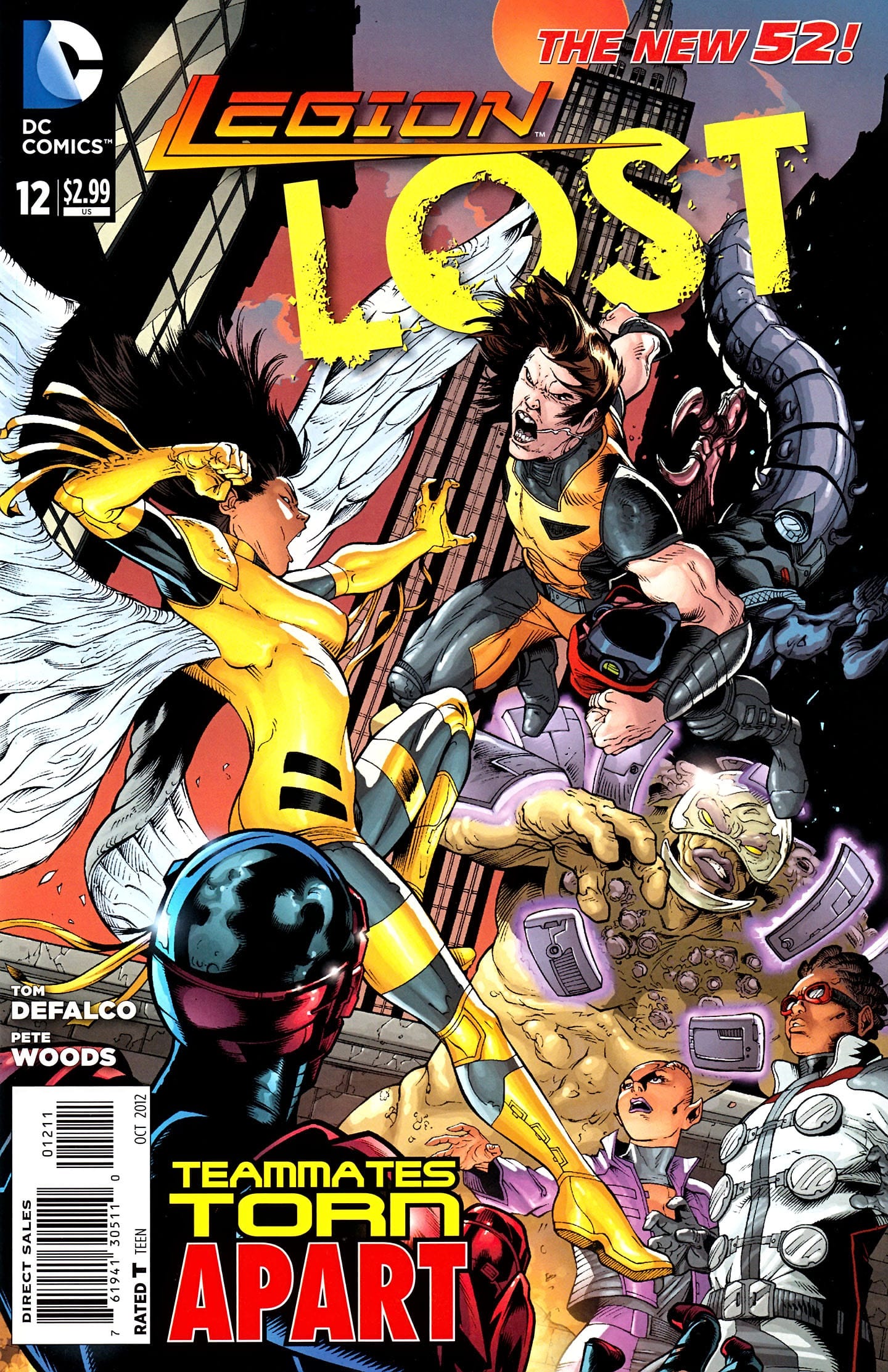 DC Comics COMIC BOOK Legion Lost #12 - CVR A (FN)