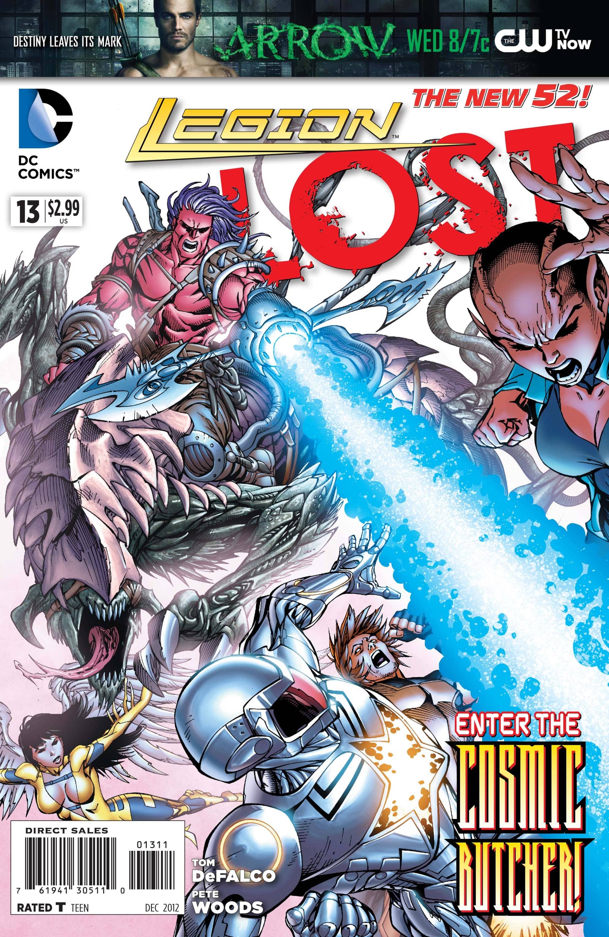 DC Comics COMIC BOOK Legion Lost #13 - CVR A (FN)