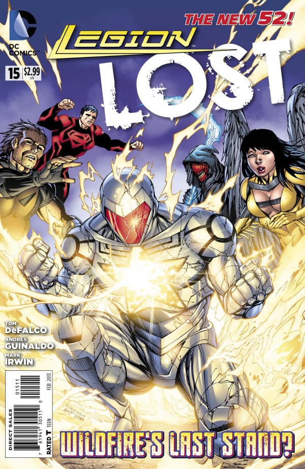 DC Comics COMIC BOOK Legion Lost #15 - CVR A (FN)