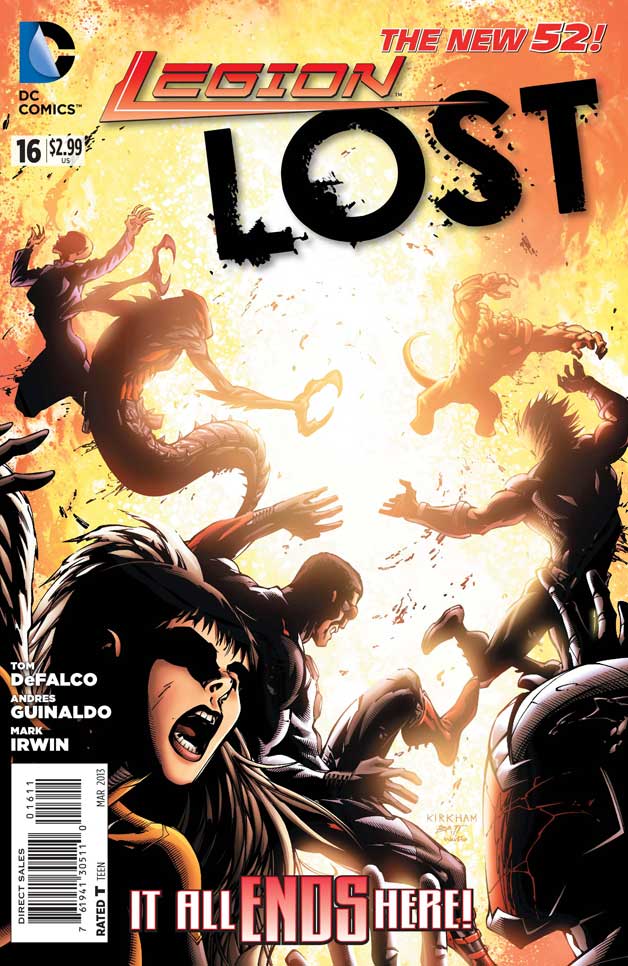 DC Comics COMIC BOOK Legion Lost #16 - CVR A (FN)